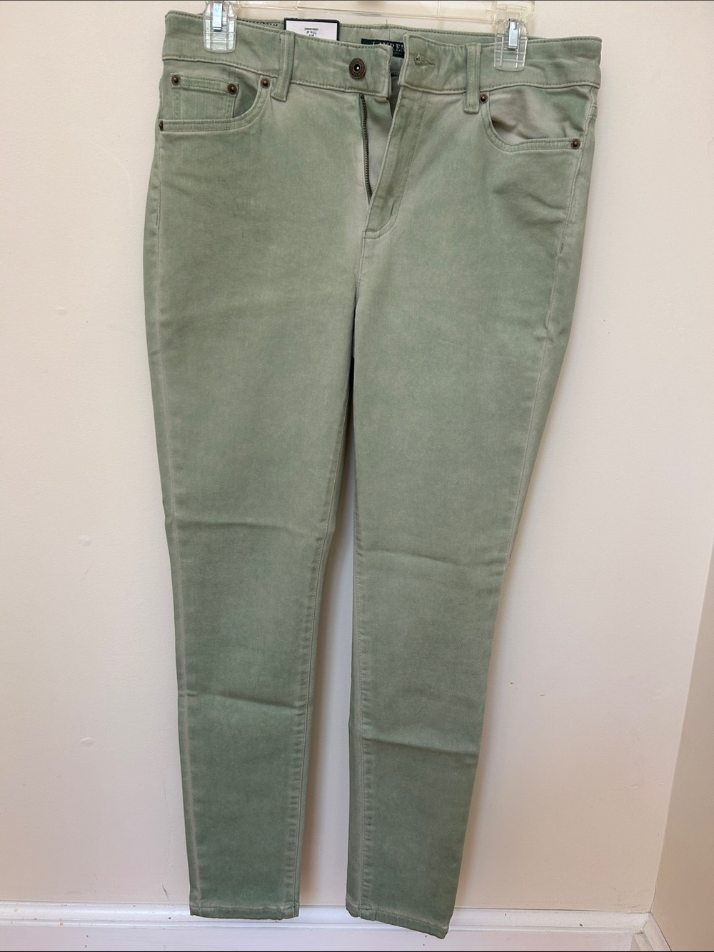 Lauren Ralph Lauren Olive Green Skinny Jeans
